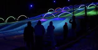 Try A One Of A Kind Nighttime Adventure With Glow Tubing At Snow Trails In Ohio Snow Trails Snow Tubing Winter Resort