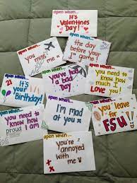 Open When Letters Long Distance Gift Valentines Day Gift For Him Valentines Day Idea Cute O Diy Gifts For Him Thoughtful Gifts For Him Cute Boyfriend Gifts Direct your love towards your boyfriend with just an expression.
