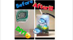 I've been saving a few of Tic Tac Aquarium Diy Youtube