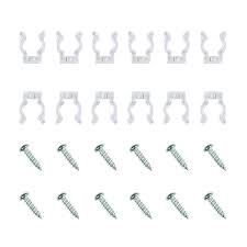 12ct Clear Durable Screw On Christmas Rope Light Clips Walmart Com Walmart Com