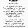 Cancers need a home filled with a loving family, and this gives cancer unique compatibility with certain signs of the zodiac. 1