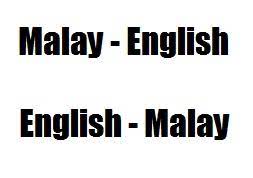 How to say vice versa in filipino. Translate Malay To English And Vice Versa For 5 Seoclerks