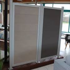 Grojaviento Bpc Bi Color Wei Ziegelgrau Zaunanlage 2 Zaun In 2020 Zaun Sichtschutzwande Ziegel