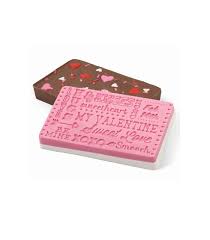 Moldes e ideas para san valentín (créditos en las imágenes) 💌 💟 💝 💖 💗 Molde De Silicona Para Chocolate San Valentin Wilton Moldes De R