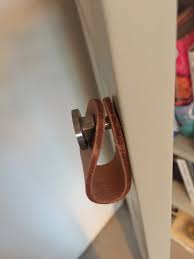 Östernäs tanned leather handle feels soft to the touch and brings a warm and natural element in your home. Ikea Leather Pulls Osternas On Billy Bookshelf