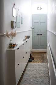 cok tercih edilen dar hol dekorasyon ornekleri decorating small spaces small entryways hallway storage