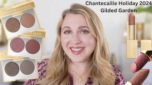 chantecaille Gilded Garden Collection: Jasmine, Silver Willow, Cassis  Eyeshadow Duet #luxurybeauty