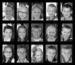 Schnellville Sesquicentennial Junior and Little Miss and Mister contestants 