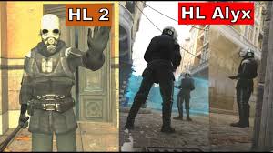 Civil protection, also known as the metro police, now as a las model! Metropolice Comparasion Half Life Alyx Vs Half Life 2 Youtube