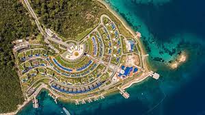 The bodrum is a luxury hotel that resembles a palace with its own private beach along torba bay. The Makers Of Titanic Are Opening A Beach Hotel Conde Nast Traveller India