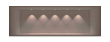 Fixtures without this designation must have a minimum of 3. Arranging Downlights For Wall Accent Lighting