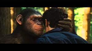 Rise Of The Planet Of The Apes Ceasar Can Speak Youtube