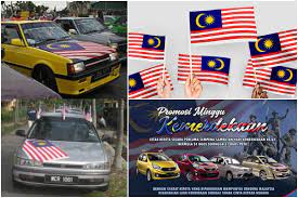 The 14 stripes, of equal width, represent the equal status in the federation of the 13 member states and the federal territories, while the 14 points of the star represent the unity between these entities. Pasang Jalur Gemilang Di Kenderaan Dapat Parking Percuma Jika Berkunjung Ke Kuantan Libur