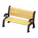 New horizons.it is part of the natural set.the player is able to sit on this item. Garden Bench New Horizons Animal Crossing Wiki Nookipedia