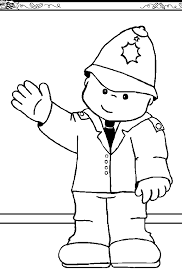 Cartoon police car coloring page for preschoolers transportation. Police Officer Coloring Book Page Coloring Pages For Kids Coloring Pages Coloring Books