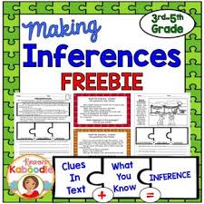 This Making Inferences Freebie Product Contains Three Sample Items From Three Separate Inferencing Products Inference Inferencing Activities Elementary Reading