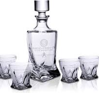 Star Trek: The Next Generation 5-Piece Whiskey Decanter Set | USS  Enterprise Themed Party Shot Glasses For Home Barware Collection | Each  Glass Holds ...