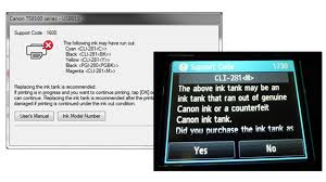 <action> press the machine's ok. Canon 280 281 Ink Cartridge Errors Usage Tips Inkjet411