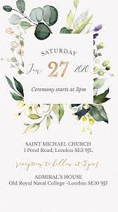 Rustic Wedding Invitation Video If You Are Planning A Greenery Wedd Digital Wedding Invitations Design Wedding Invitation Video Wedding Invitation Card Design