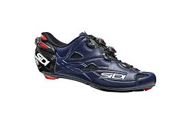 Sidi Shot Black Mat Blue Carbon Road Cycling Shoes 2020