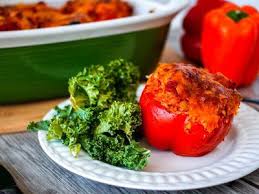 Classic Bell Peppers Filled With Ground Beef And Rice Recipe Stuffed Peppers Ground Beef Casserole Recipes Ground Beef Casserole