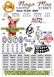 Syair Togel Sydney Hari Ini 13 Juli 2019 Dewi Bulan Dewi