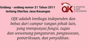 Mengenal Ojk Otoritas Jasa Keuangan Youtube