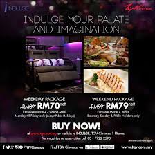 4th floor highstreet, 1 utama shopping centre. Tgv Cinemas Dine And Watch Movies In Indulge Tgv Cinema Facebook