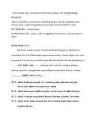 Sebagian besar rakyat di indonesia tidak dibekali dengan keterampilan yang cukup saat mereka di sekolah. Latihan Karangan 2 Exa 4 Nov 2020 Flip Ebook Pages 1 3 Anyflip Anyflip