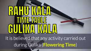 Timings For Success Rahu Kalam Yamaganda Kalam Gulika Kalam And Their Significance
