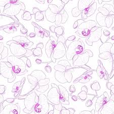 Seamless pattern with hand drawn orchids and floral elements. Free Orchid Vectors 2 000 Images In Ai Eps Format