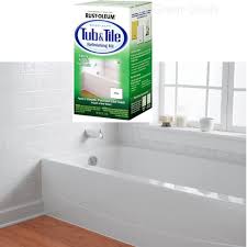 Details About Rust Oleum Bathtub Title Tub Tile Refinish Paint Kit White Enamel Repair Sink