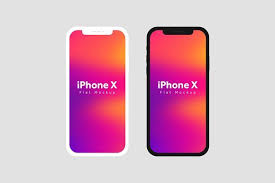 Iphone X Iphone 11 Flat Mockup In 2020 Mockup Business Card Logo Blank Business Cards