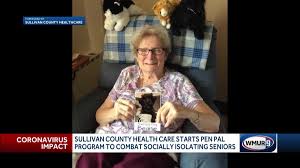 You can find senior pen pals via a search, write to others in groups or in an open forum. Sullivan County Health Care Starts Pen Pal Program To Combat Socially Isolating Seniors