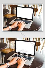 Melayani semua masalah komputer anda meliputi: Tangan Wanita Menggunakan Laptop Komputer Dengan Layar Kosong Di Atas Meja Foto Fotografi Templat Jpg Unduhan Gratis Pikbest