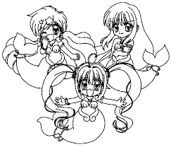 The kids out there must be excited to have this image for coloring. Mermaid Melody Pichi Pichi Pitch Coloring Pages