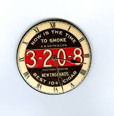 Now Is The Time To Smoke Mirror Hand Mirror Good Cigars White Clocks