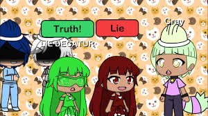 Gacha life • dollhouse • happy pills • twisted. Lie Detector Gacha Life Skit Youtube