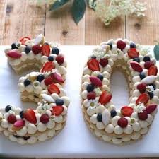 Number Cake Biscuit Joconde Et Creme Diplomate Recette Gateau En Chiffre Gateau Anniversaire 30 Ans Biscuit Joconde