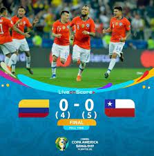 In this digital age, you can directly go to these websites or download their application(if made available by service provider) on your smart phone and get live updates. Colombia 0 0 P4 5 Chile Full Highlight Video Copa America 2019