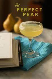 The Perfect Pear A Simple Refreshing One Bottle Cocktail That Tastes Like Fresh Pears Pear Brandy Lemon Brandy Cocktails Pear Brandy Refreshing Cocktails