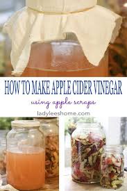 How To Make Apple Cider Vinegar Recipe Make Apple Cider Vinegar Apple Cider Vinegar Diy Apple Dishes