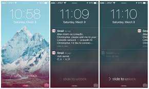 Get Ios Style Lockscreen Notifications On Android With Slidelock Iphone Lockscreen Lockscreen Ios Android
