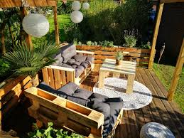 Sitzecken lassen sich vielfältig einsetzen. á… Terrasse Aus Paletten Selber Bauen Palettenmobel Diy