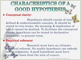 Research Hypothesis