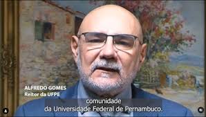 Reitor Alfredo Gomes fala sobre novo corte no orçamento da instituição