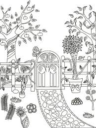 Coloring Rocks Garden Coloring Pages Secret Garden Coloring Book Gardens Coloring Book