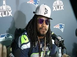 Says yea over 40 times. Raw Seahawks Lynch You Know Why I M Here Youtube