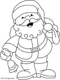 Printable Merry Christmas Happy Santa Claus Coloring Pages Printable Coloring Pages For Kids Santa Coloring Pages Christmas Colors Christmas Coloring Sheets
