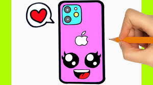 Téléchargez votre dessin de facile. Comment Dessiner Un Telephone Kawaii Facile Youtube